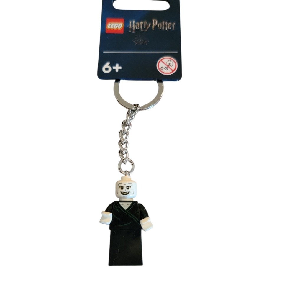 LEGO Harry Potter‎ Lord Voldemort Keychain Unisex OS Black New Minifigure 854155